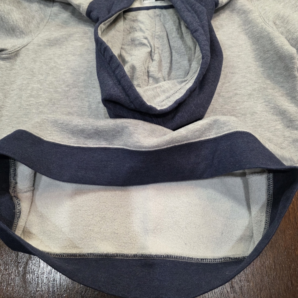 NFL Denver Broncos Pullover Hoodie in gray and blue unisex size L - Picture 8 of 8